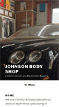 Mobile Screenshot of johnsonspaintandbody.com